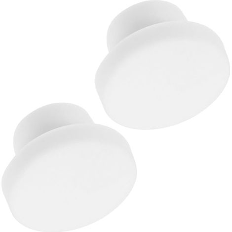2 bouchons trop-plein, caoutchouc, pour lavabo et baignoire (1/5)