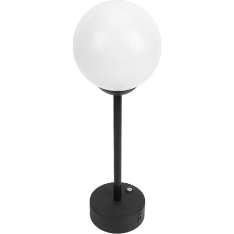 ZJchao Lampe de Chevet à Abat-jour Globe, Bureau en Alliage (1/5)