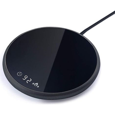 Chauffe-tasse portable avec affichage intelligent de la température pour bureau à domicile ou bureau (1/5)
