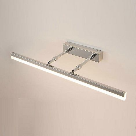 Badezimmer-Wandleuchte 42 cm, IP44, 8 W, 1170 lm, modernes Design, kaltweiß 6000 K [Energieklasse A+]