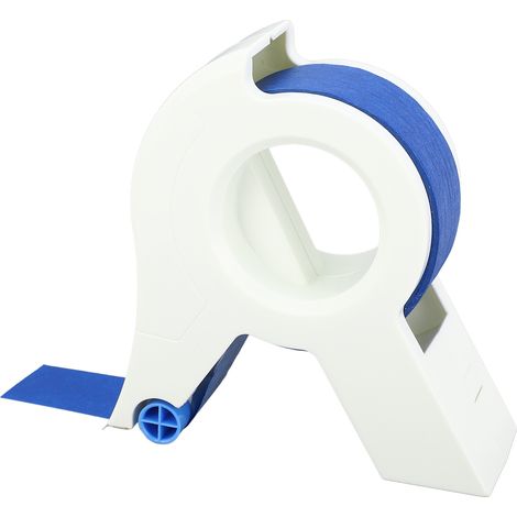 Lot de 6 applicateurs de ruban de masquage avec 5 rouleaux de ruban adhésif bleu pour peinture, fenêtres, portes et armoires (1/5)