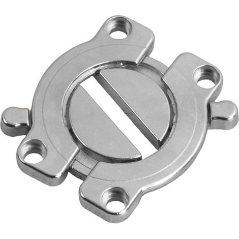Desk connector, wood splice fastener, zinc alloy, dining table connecting parts, rotating desk accessories (1/5)