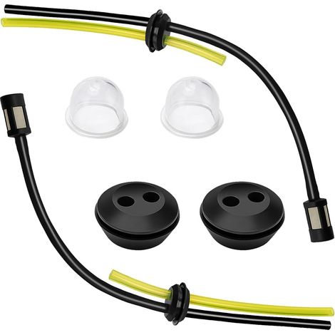 7 Pièces Durite Essence Debroussailleuse, Pieces Detachees Tuyau de Carburant Pour Débroussailleuse, pour Coupe-Herbe, Débroussailleuse etc - (1/5)