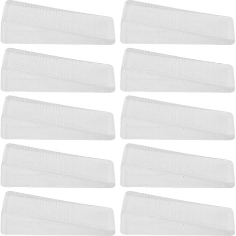 Cales de meubles transparentes en PVC lot 10, pour niveler les pieds (1/5)