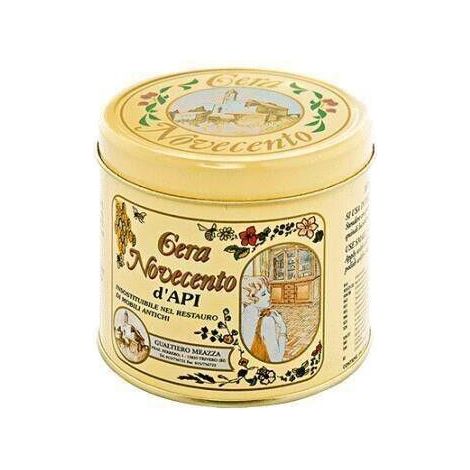 Cera d'Api in pasta Novecento per colorare pulire colore noce scuro 500 ml – NOCE SCURO