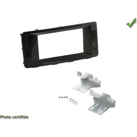 Kit 2 Din compatible avec HYUNDAI H350 ap15 Noir Laque
