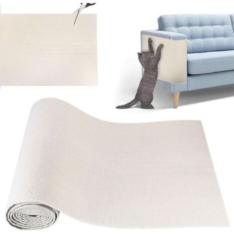 Tapis Griffoir - 40 x 200 cm - Autocollant Amovible - Pour Canapé et Meubles - 1 Pièce (1/5)