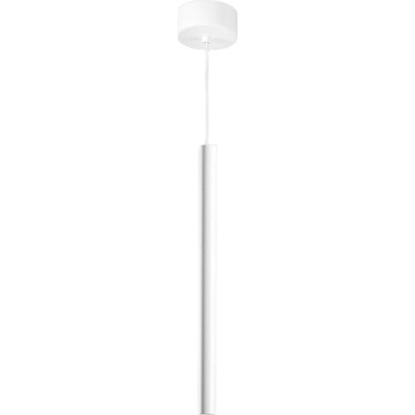 Suspension Simple Thalassia S/P Blanc 7W Led 3000K 398Lm 18° - Gealuce Suspension Design Moderne En Aluminium Satiné (1/3)