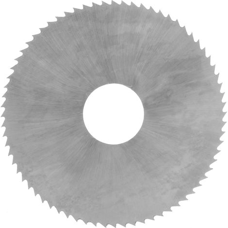 Fraise à lame de scie 600,51672 W6542 fraise à disque en acier rapide pour la coupe de l'aluminium, du cuivre et du fer. (1/4)