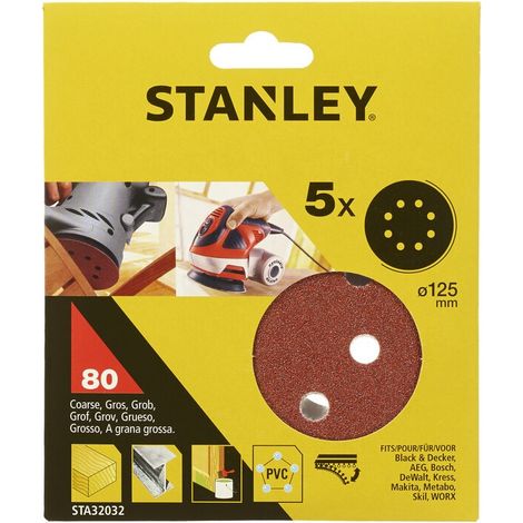 STANLEY STA32032 5 DISCHI VEL ROT ORB 125 GR 80