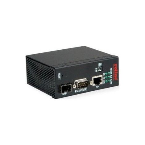 Convertidor roline industrial Ethernet 230400 bps metal negro