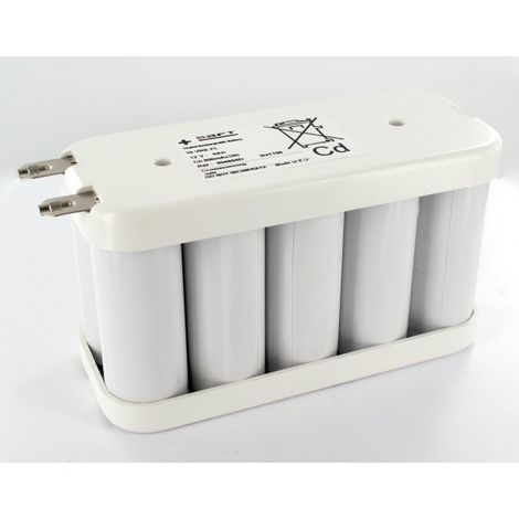 Batterie Ni-Cd 12V 8Ah 10VREFL Flasques Arts (804604)