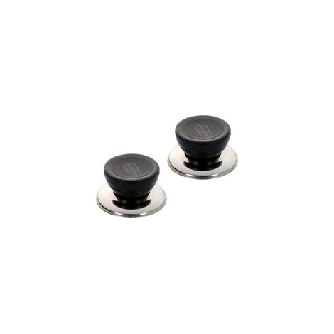 5 pièces Bouton de Couvercle Casserole Couvercle Boutons Noir Universel Remplacement Boutons de Ustensiles de Cuisine avec Vis Poignée Boutons de Rechange pour Couvercle de Casserole (1/5)