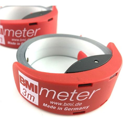 Mètre-ruban BMI eter 429241011 3 m acier inoxydable (1/2)