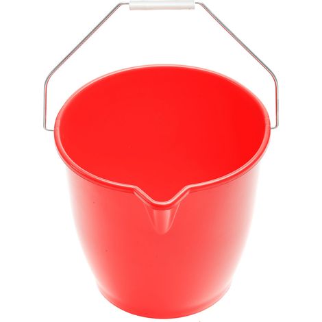 Seau 12L Plastique Rond avec Bec verseur - Guialto