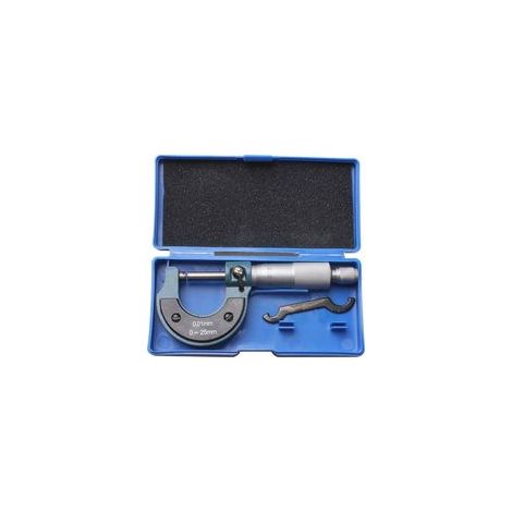 Micromètre externe métrique 0-25 mm, haute précision, pour mécanique automobile et métallurgie – (1/5)