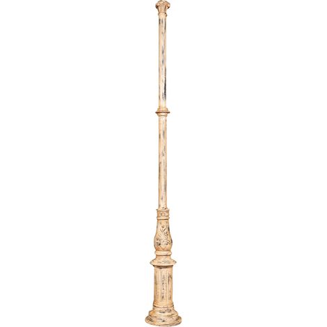 Biscottini – Colonne en fonte antique 300 cm – Finition artisanale – Diamètre 35 cm – Élément décoratif pour intérieur et extérieur
