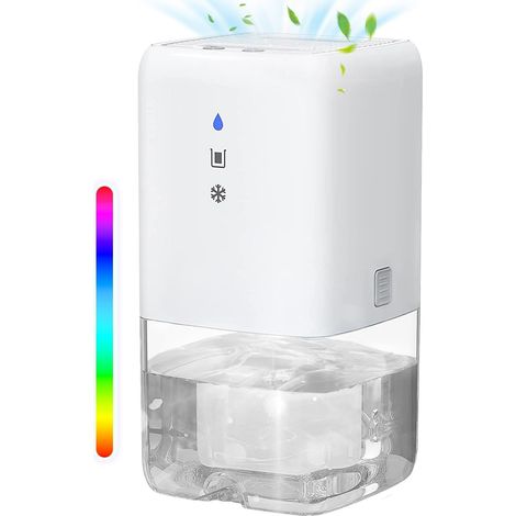 Luftentfeuchter- Wassertankkapazität 1 l, 10–20 (㎡), 50–60 (Hz), maximale Entfeuchtungskapazität
300 ml/24 Stunden, Weiß (1/5)