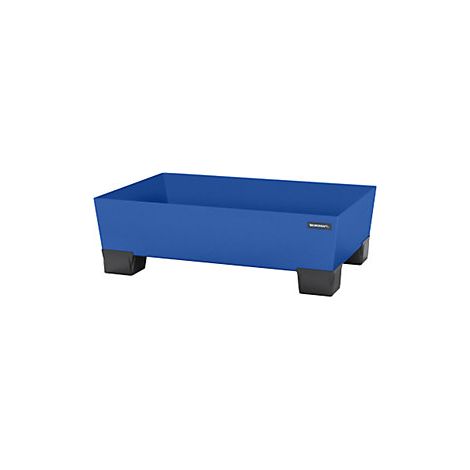 Cubeta colectora de acero con patas de plástico  L x A x H 1240 (1/3)