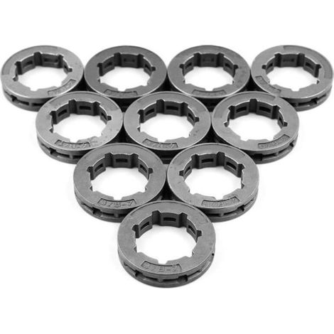 10 pièces/lot, pignon de jante d'entraînement par chaîne 3/8" 7T 22mm pour Husqvarna 266 268 272 280 285 288 355 362 365 371 372XP 3 (1/5)