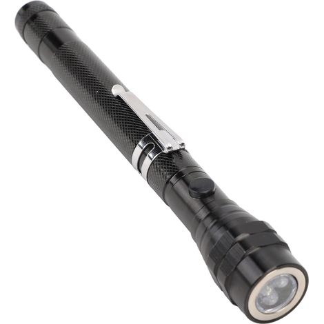 Lampe torche magnétique télescopique extensible et rotative à 360° - Outil de ramassage - Gadgets originaux à offrir (1/5)