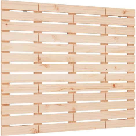 Maison Exclusive - Testiera da Parete 106x3x91,5 cm in Legno Massello di Pino