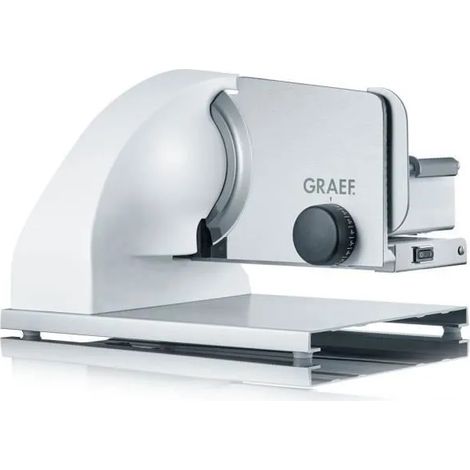 Graef SKS 901 Elektroschneider aus Edelstahl Weiß