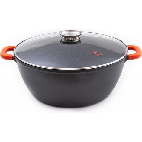 LAGUIOLE CUISSON - Faitout noir 44cm revêtement céramique - "RobuCook" (1/5)