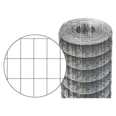 Rete elettrosaldata zincata con maglie 76x51mm Rotolo 25mt. DAKOTA CLASSIC - 175cm