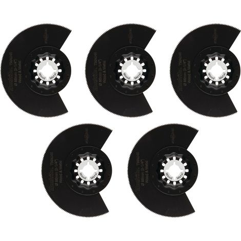 Lame de scie segmentée Makita TMA045 Starlock OIS / Plus / Max 85 mm, lot de 5 (5x B-64799) (1/3)