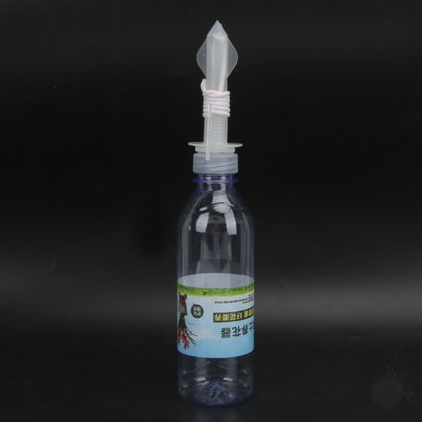 2 arrosoirs auto intelligents PP avec bouteille 550ml et nutriment, système arrosage goutte à goutte pour fleurs et plantes en pot (1/5)