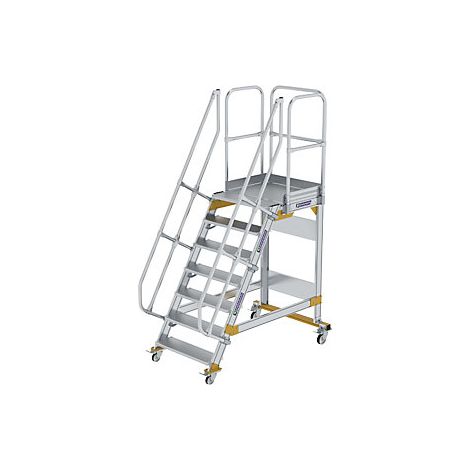 Günzburger Steigtechnik  Scala di sicurezza mobile  angolo