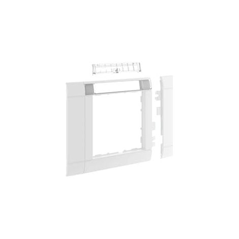 Hager GR0802A9016 placa de pared y cubierta de interruptor Blanco