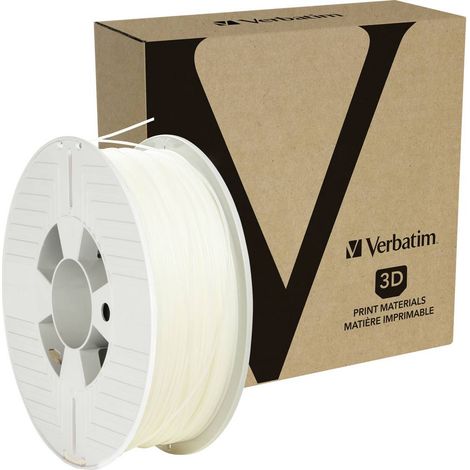 Verbatim 55952 55952 Filament PP (polypropylène) rigidité élevée, résistance élevée à la traction 1.75 mm 500 g naturel (1/3)