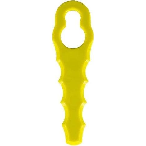 Packung mit 50 Ersatzklingen, kompatibel mit Ryobi Rasentrimmern, doppelt gezahnte Klingenköpfe RAC155, RAC157, RAC158 (1/4)
