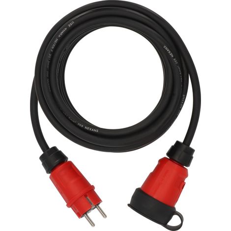 Brennenstuhl Professional Verlängerungskabel VN 1100 IP44, 10m schwarz H07RN-F 3G1,5 (1/5)
