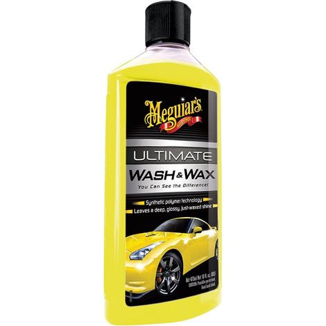 Meguiar's G17716EU Ultimate Wash &amp Wax, Cera Shampoo, 473 ml