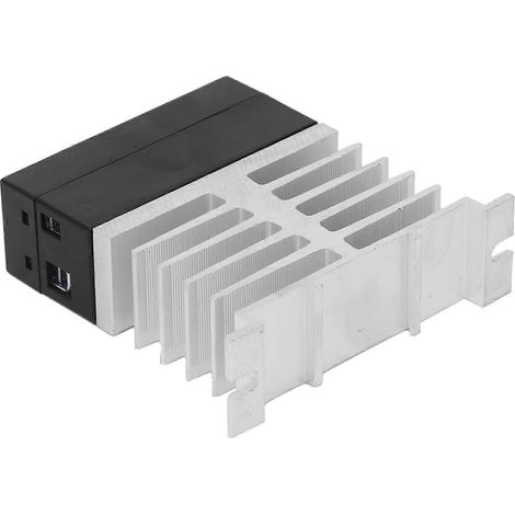 Halbleiterrelais, ABS-Gehäuse, 3–32 V DC bis 24–480 V AC, flammhemmend isoliert, SSR-Replay