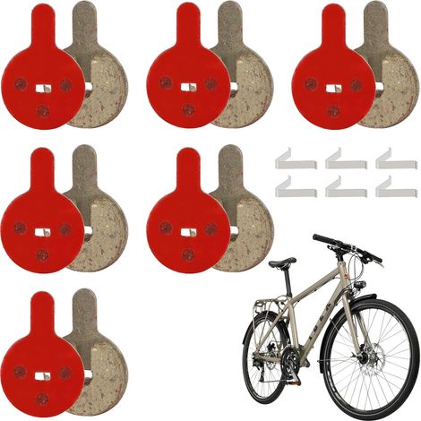 12 Pièces Plaquette de Frein Trottinette Électrique, Universelle Plaquette de Frein Compatibles avec G2 Pro BB8, Semi Métallique Résine Plaquettes (1/5)