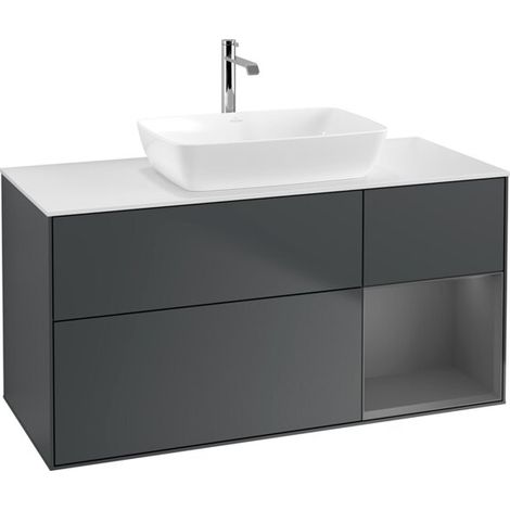 Villeroy & Boch F831GKHG Armoire sous vasque Finion F83 (1/2)