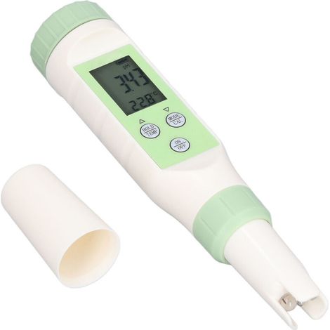 Mètre 3-en-1 pour Eau : pH, TDS et Température avec Écran Rétroéclairé – Précision Élevée pour Piscine et Qualité de l’Eau (1/4)