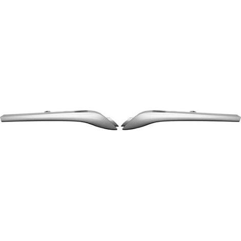 Moulures supérieures de grille de calandre avant grises kit Renault Kangoo depuis 2013