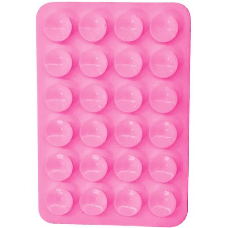 Set mit 5 Silikon-Saugnapf-Handyhüllenhaltern, kompatibel mit iPhone- und Android-Hüllen, freihändige Handyhalterung, pink (1/4)
