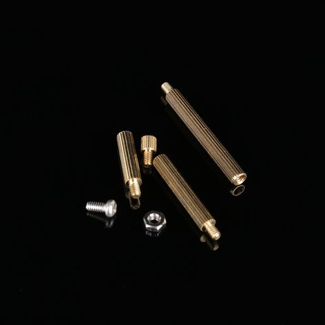 Assortiment de 270 vis et écrous d'entretoise en laiton M2 mâle/femelle pour circuits imprimés (1/5)