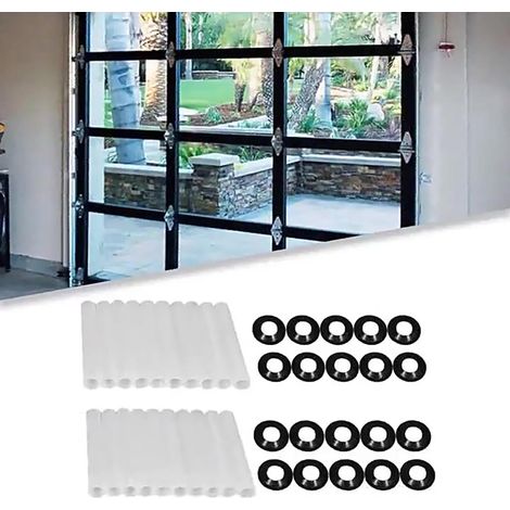Manchon Silencieux Pour Charnière De Porte De Garage - 80 Mm - Pour Tambour De Porte De Garage - 40 Pièces (1/5)