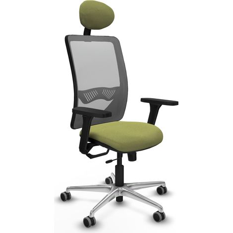 Chaise de bureau piqueras y crespo Zulema menthe accoudoirs 3D (1/2)