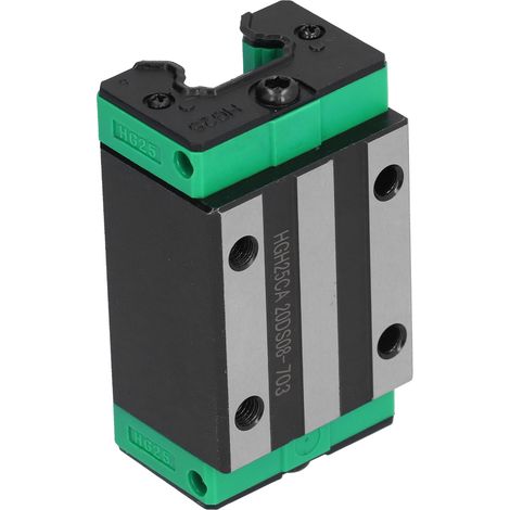 Palier de glissement linéaire HGH25CA, bloc de glissement sur rail en acier pour machines CNC, machines automatisées et automobiles (1/5)