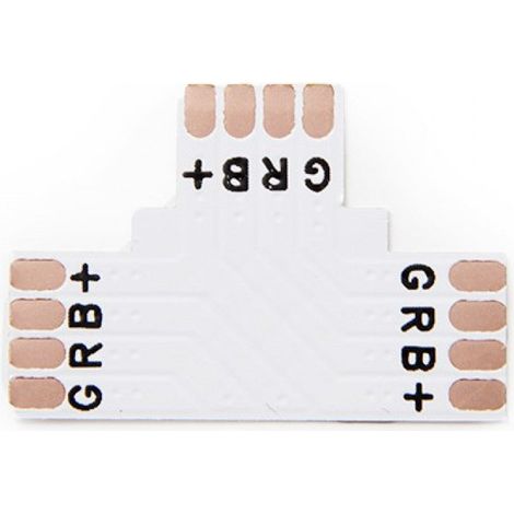 Conector Soldar T Tira LED RGB 10Mm
