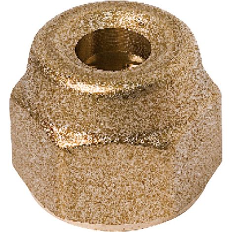 BOCCHETTONE RIDOTTO PER NIPLEX TUBO RAME Filetto 1/2 foro 3/8 CLIMATIZZATORE