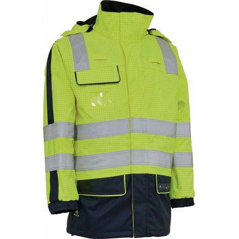 Multinorm-Warnschutzparka SECURETECH Gr.L gelb/marineblau ELKA RAINWEAR (1/5)